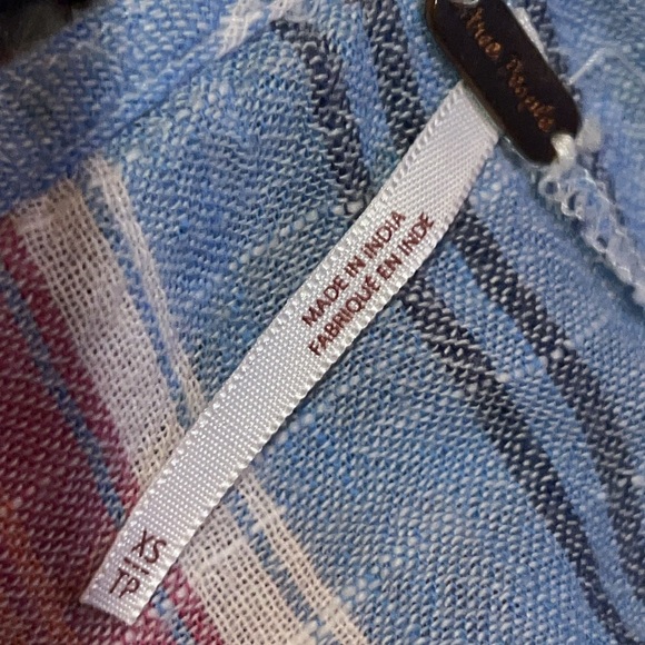 Free People stripped boho western dress 👗 XS - Picture 8 of 8